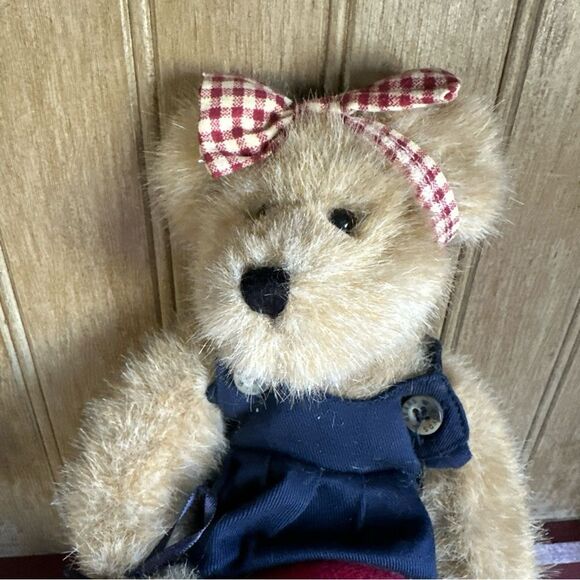 BOYDS PLUSH BEAR SERENDIPITY WISHKABIBBLE AND THE GIANT TOMATO 10" NWT - Picture 2 of 4